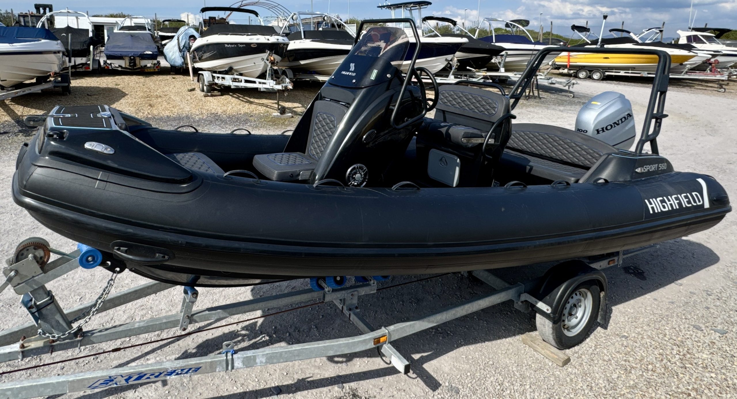 Highfield Sport 560 RIB + Honda 100hp VTEC