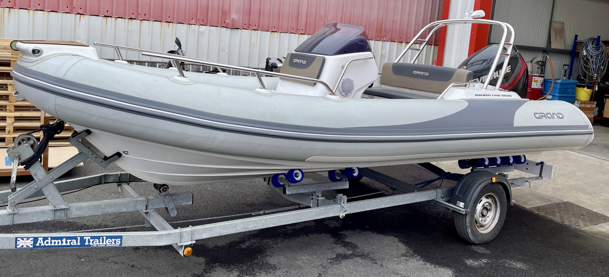 Grand Golden Line G500 RIB + Evinrude E-Tec 115HO