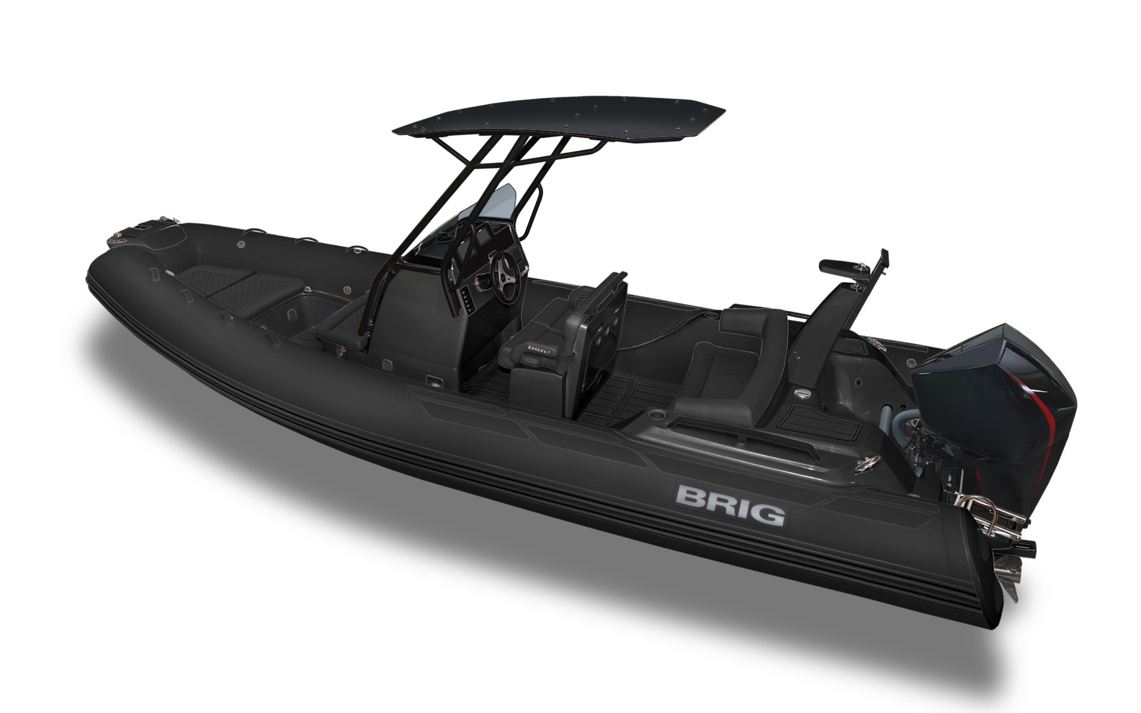 BRIG Eagle 6.7 ‘KURO Edition’ + Suzuki DF250AUN