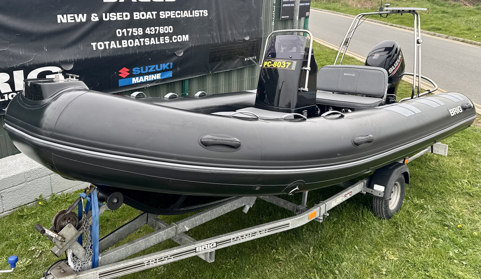 BRIG Falcon 500HL + Suzuki 60HP